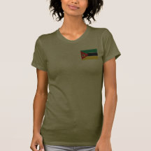 Mozambique Flag and Map T-Shirt