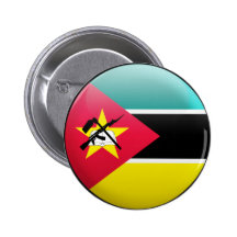 Mozambique Flag Pinback Buttons