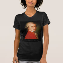 Mozart "Love Love Love" Quote Gifts & Collectibles Tshirt