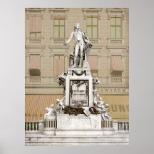 Mozart Monument Print