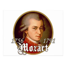 Mozart Postcards