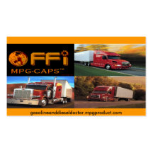 MPG CAP PRODUCT CARD - Customised Business Card Template