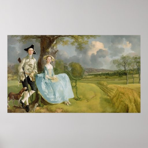 Mr and Mrs Andrews, c.1748-9 Print