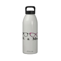 Mr. And Mrs. Geek Reusable Water Bottles
