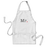 Mr. Apron | Black & Red Colours
