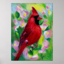 Mr. Cardinal Poster Print