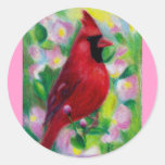 Mr. Cardinal Sticker
