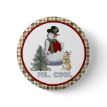 Mr. Cool - Snowman buttons