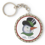 Mr. Cool - Snowman keychains