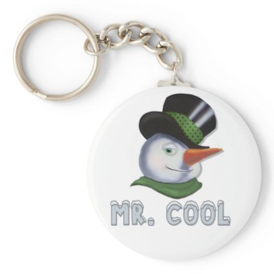 Mr. Cool - Snowman Key Chain by Spice
