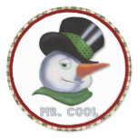 Mr. Cool - Snowman stickers