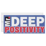 Mr. Deep Positivity Products rack cards