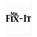 mr fix it post card