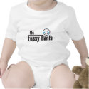 Mr. Fussy Pants t-shirts by babyfactory