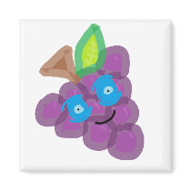 Mr.Grape Magnet