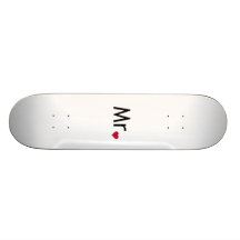 Mr - half of Mr and Mrs set Skate Board