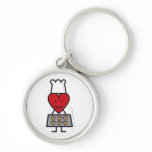 Mr. Heart  Keychain
