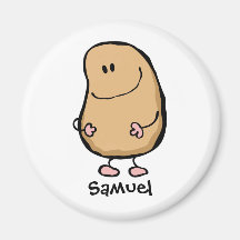 Mr Human Bean Refrigerator Magnet