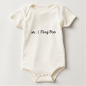 Mr. I. Fling Poo t-shirts