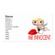Mr Innocent Business Card Templates