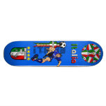 Mr Italian Stallion Forza Azzurri Italy 2012 gifts Skate Board Deck
