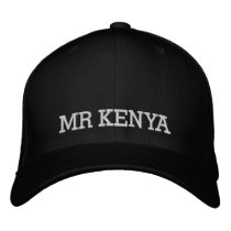 MR KENYA HAT EMBROIDERED HATS