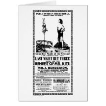 Mr Kite - Note Card
