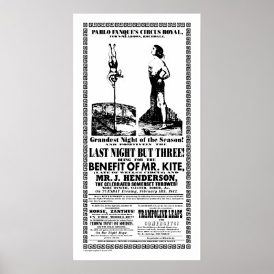 Mr Kite - Poster by mr_kite
