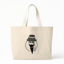 Mr. moustache bag