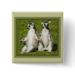 Mr & Mrs Lemur buttons