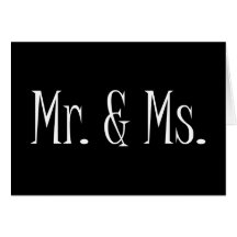 Mr. & Ms. Engagement invitation Engagement party Card