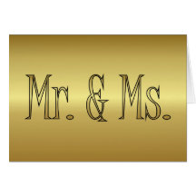 Mr. & Ms. Engagement invitation Engagement party Greeting Cards