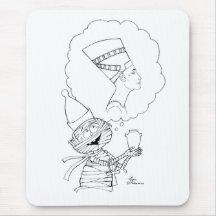 Mr Mummific in Love Mousepad