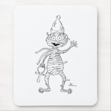 Mr Mummific Mousepads