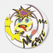 Mr Music Refrigerator Magnets