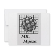 MR. MYSZA INVITATIONS