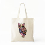Mr. Owl tote bags