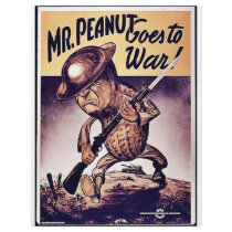 Mr. Peanut Goes To War Flyers