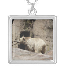 Mr Polar Bear Personalized Necklace