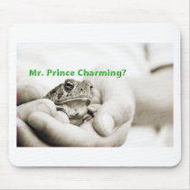 Mr Prince Charming mousepads