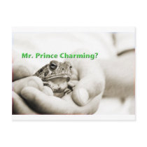 Mr Prince Charming postcards