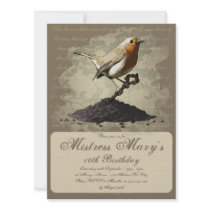Mr. Robin Finds the Key, invitation