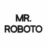 MR. ROBOTO embroidered t-shirt embroidered shirts