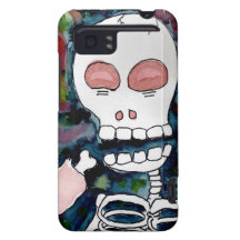 Mr. Skeleton Eats Meat HTC Vivid Case