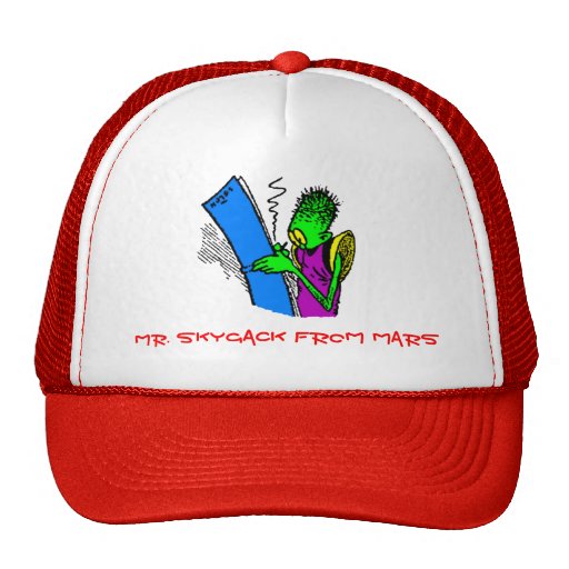 Mr. Skygack from Mars Mesh Hat