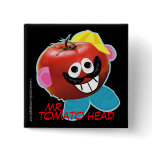 mr. tomato head humourous parody Button