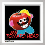 mr. tomato head humourous parody Poster posters
