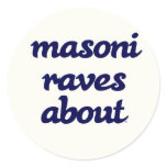 MRA Round Sticker