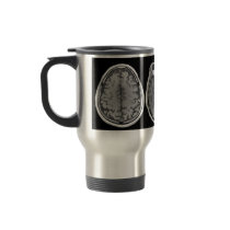 MRI brain image travel mug