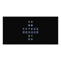 MRI Cross Personalized Photo Card